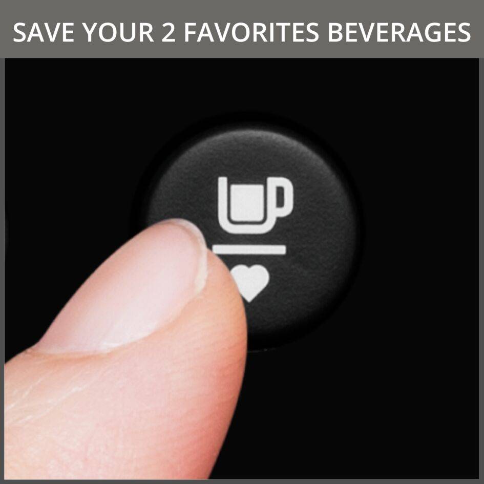 Arabica EA817010 Machine à Espresso automatique à grains - 3 recettes de café - 1,7L