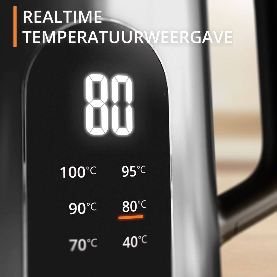 Selection BW871DF0 Elektrische waterkoker - 6 temperaturen - 1,7L