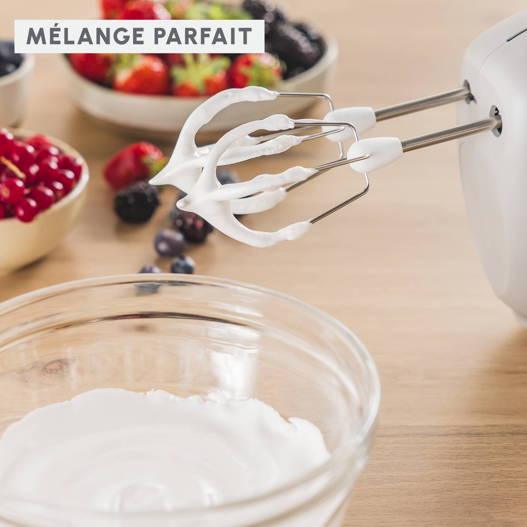 Easy Max HM262BF0 Batteur- 300W - 5 vitesses - 2 accessoires