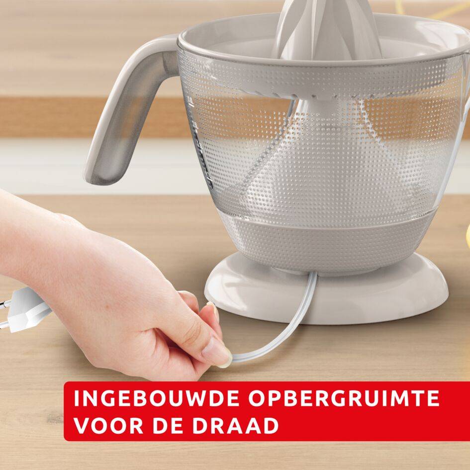 Morning Cutris – Elektrische citruspers PC2M0BE0 – 800 ml – 2 filters