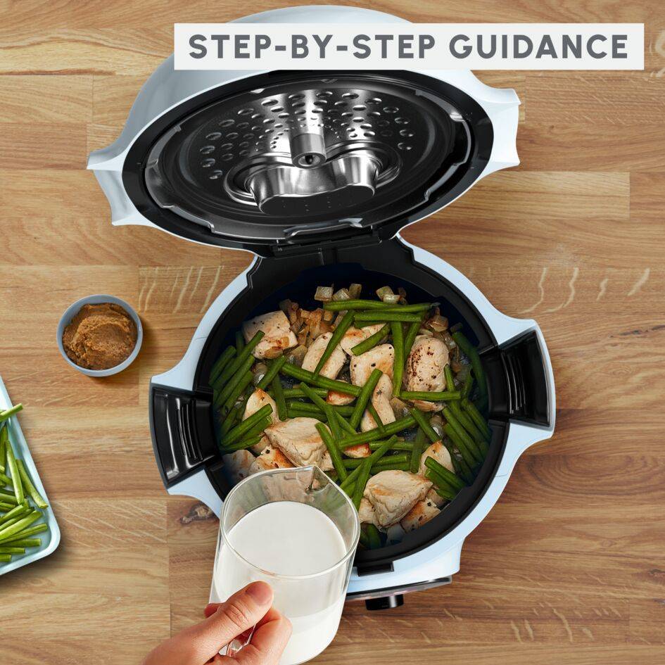 Cookeo Mini CE880410 Multicuiseur intelligent haute pression - 6 programmes - 150 recettes