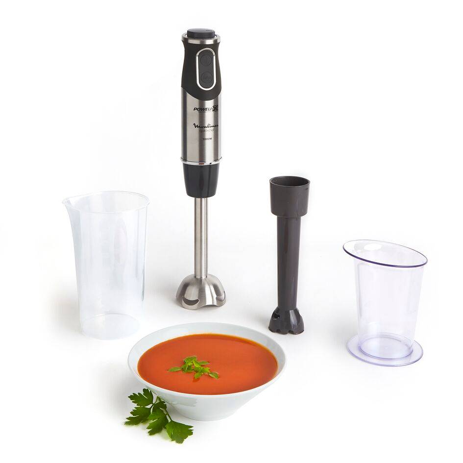 QuickChef DD65S810 Staafmixer - 1.000W - 4 accessoires