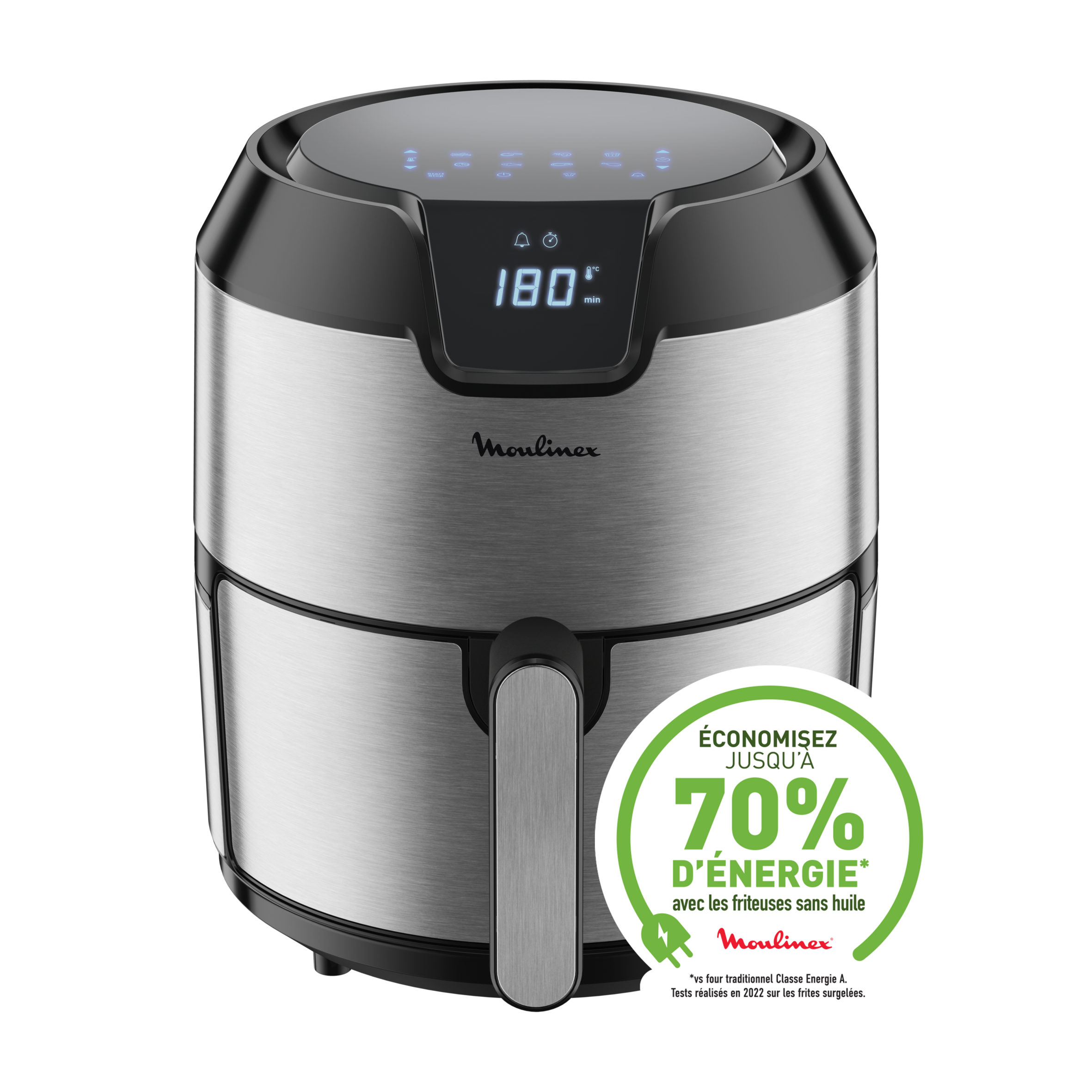 Easy Fry Deluxe EZ401D10 Air fryer - 8 programmes - 4,2L