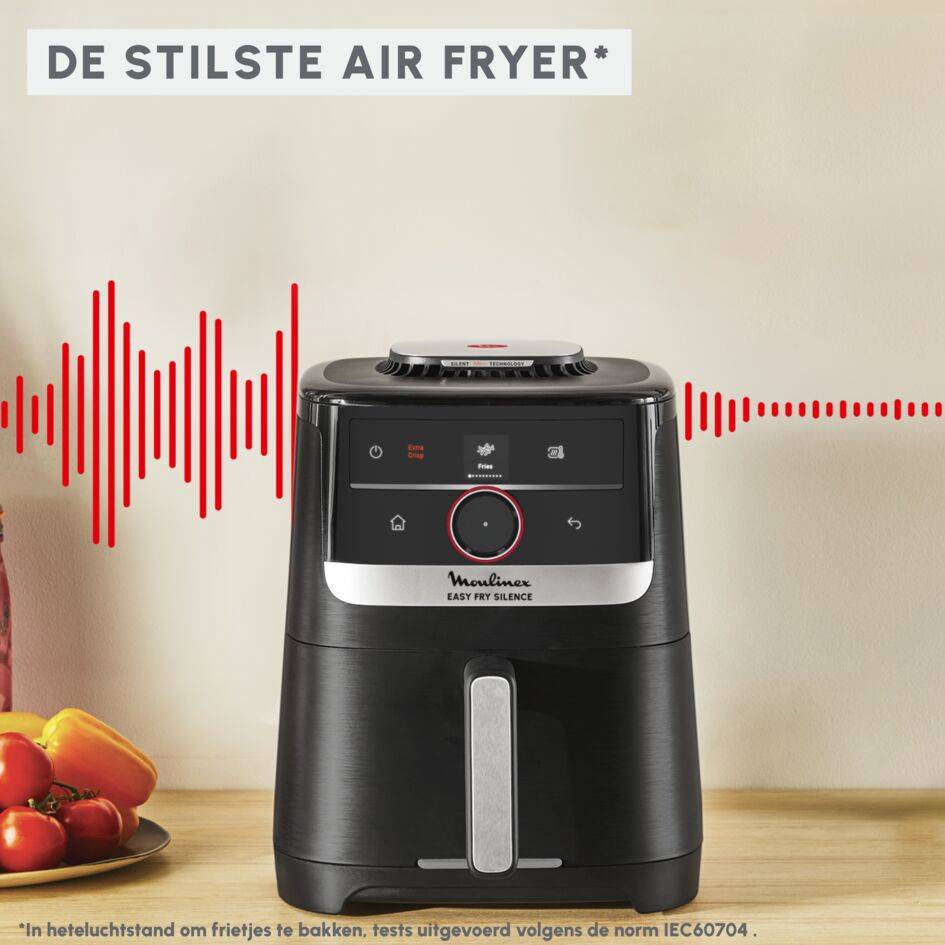 Easy Fry Silence EZ5728F0 Air fryer - Smart Assist - 5L - Stille technologie