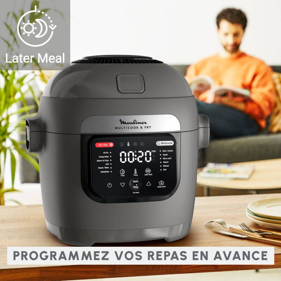 Multicook & Fry MZ730BF0 Multicuiseur et air fryer  - 12&nbsp;programmes - 4 accessoires