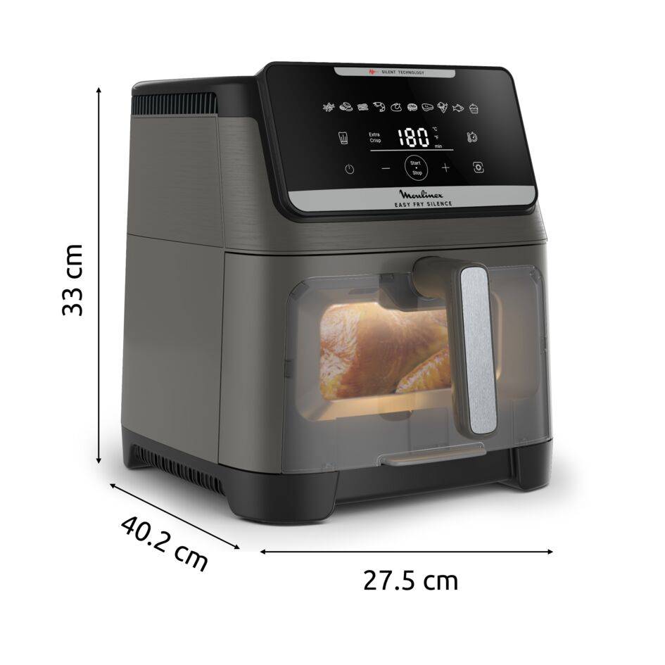 Easy Fry Silence XXL EZ846HF0 Air fryer - 10 programmes - 7L - Technologie Silencieuse