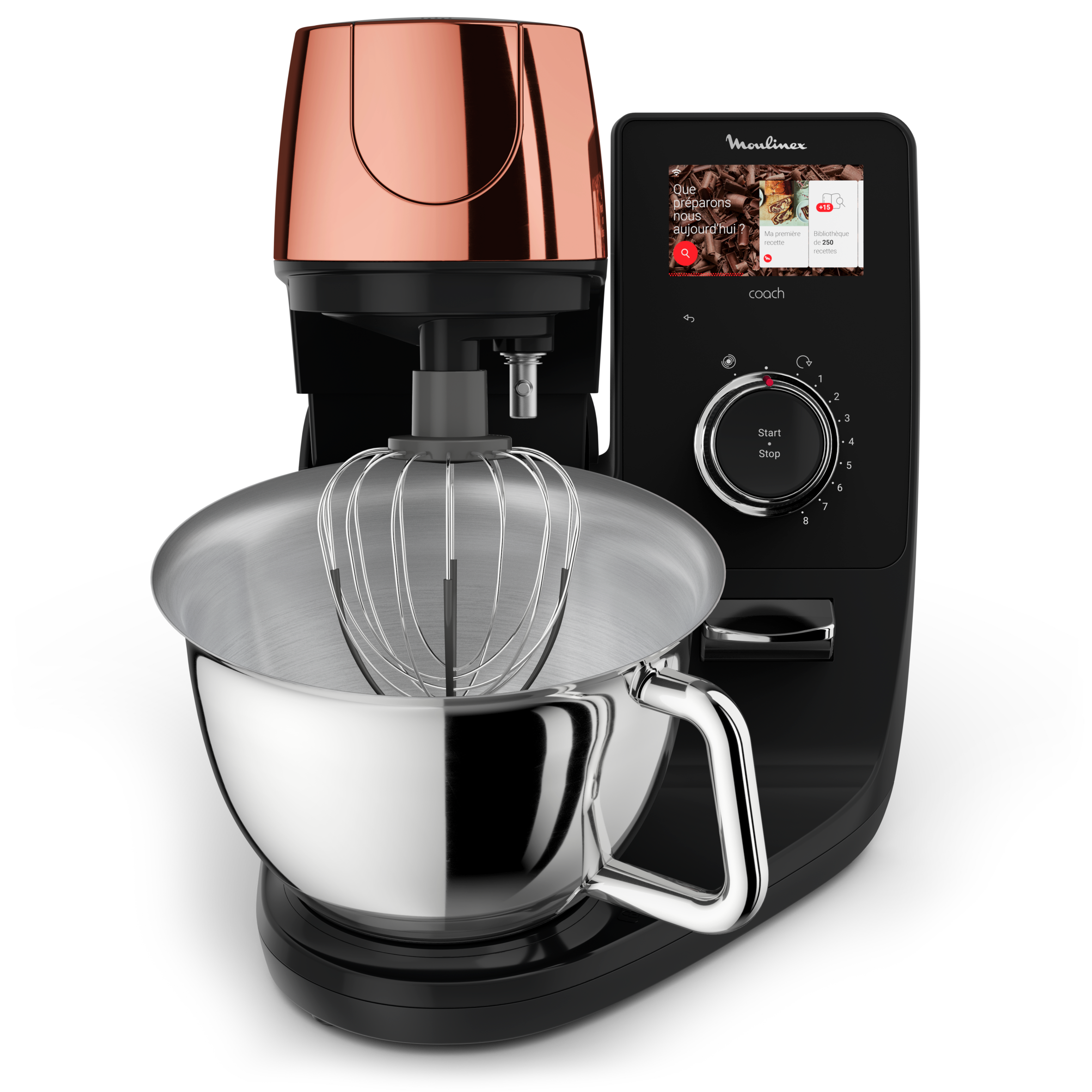 Robot pâtissier i-Coach Touch Terracotta