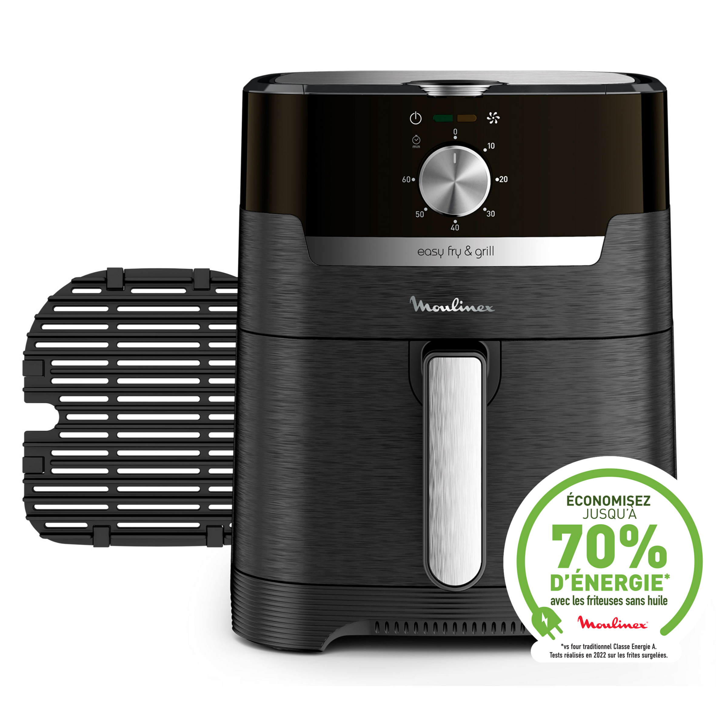 Easy Fry & Grill EZ501810 Air fryer - 8 programmes - 4,6L