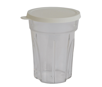 Hakkom met wit deksel SS-192850