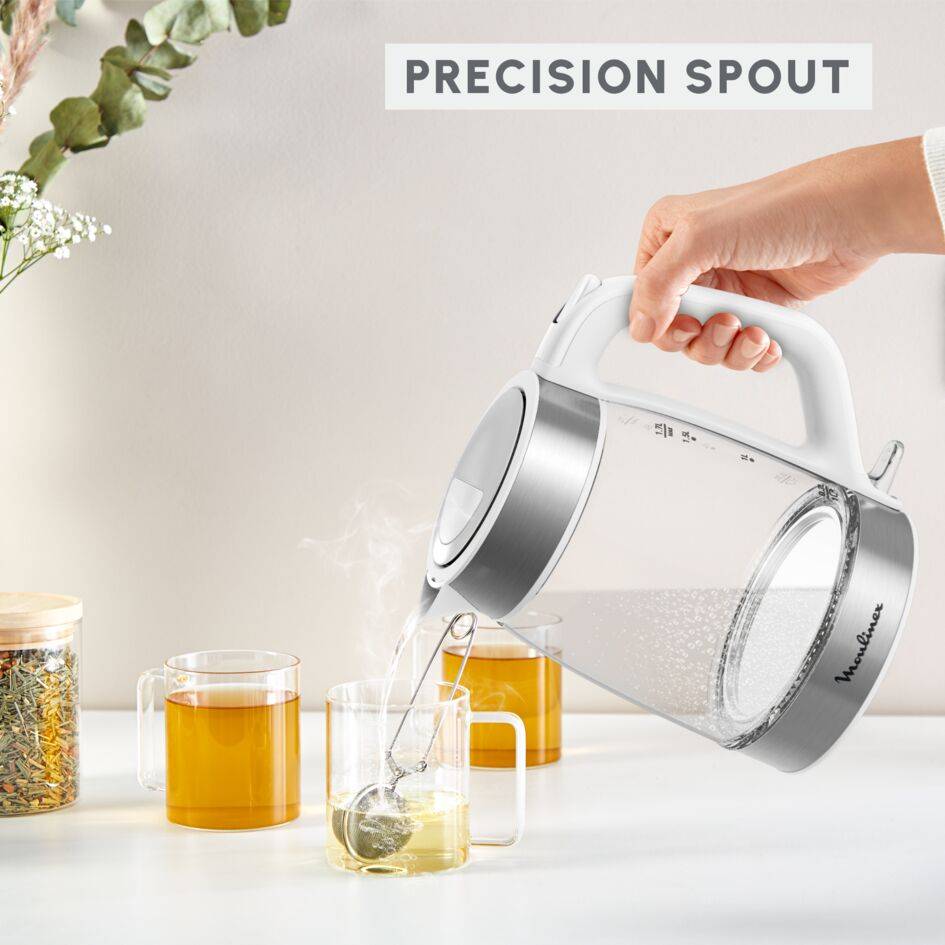 Glass Kettle, Electric Kettle, Measurement Marks, 1.7 L