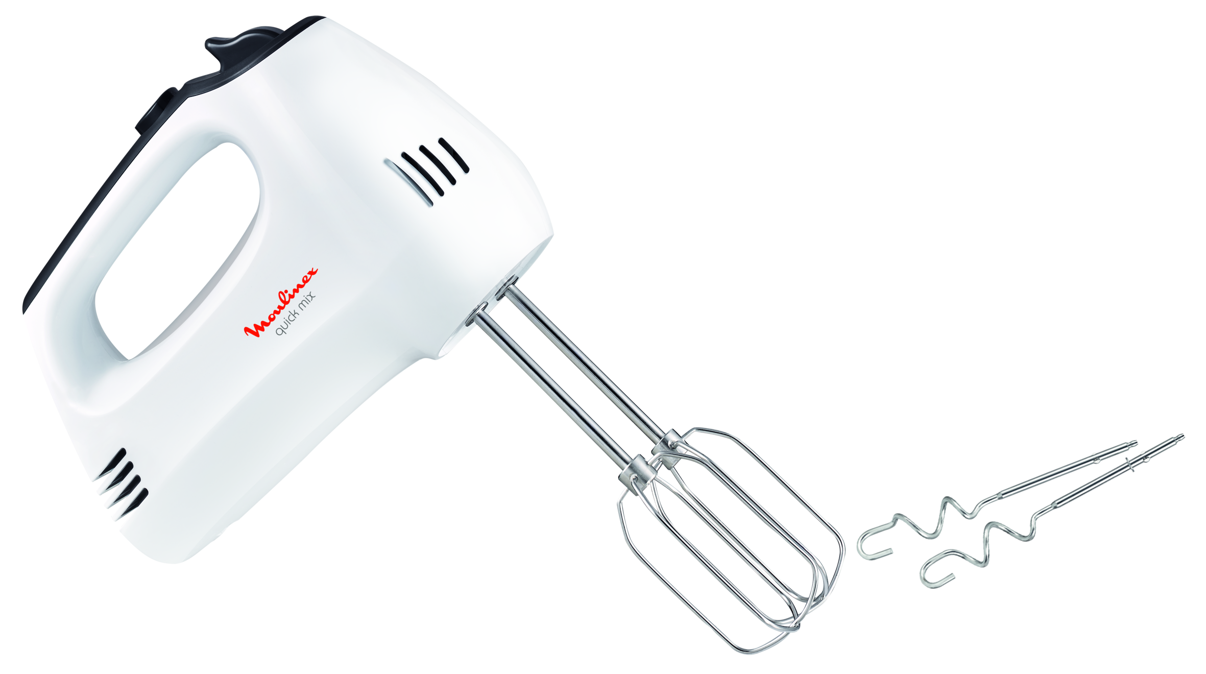 QuickMix HM3101B1 Handmixer - 300W - 4 accessoires