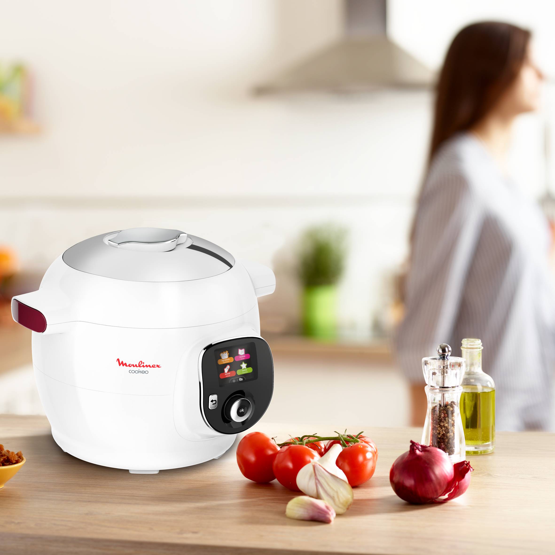 Cookeo CE700100 Intelligente hogedruk multicooker - 6 programma's - 100 recepten