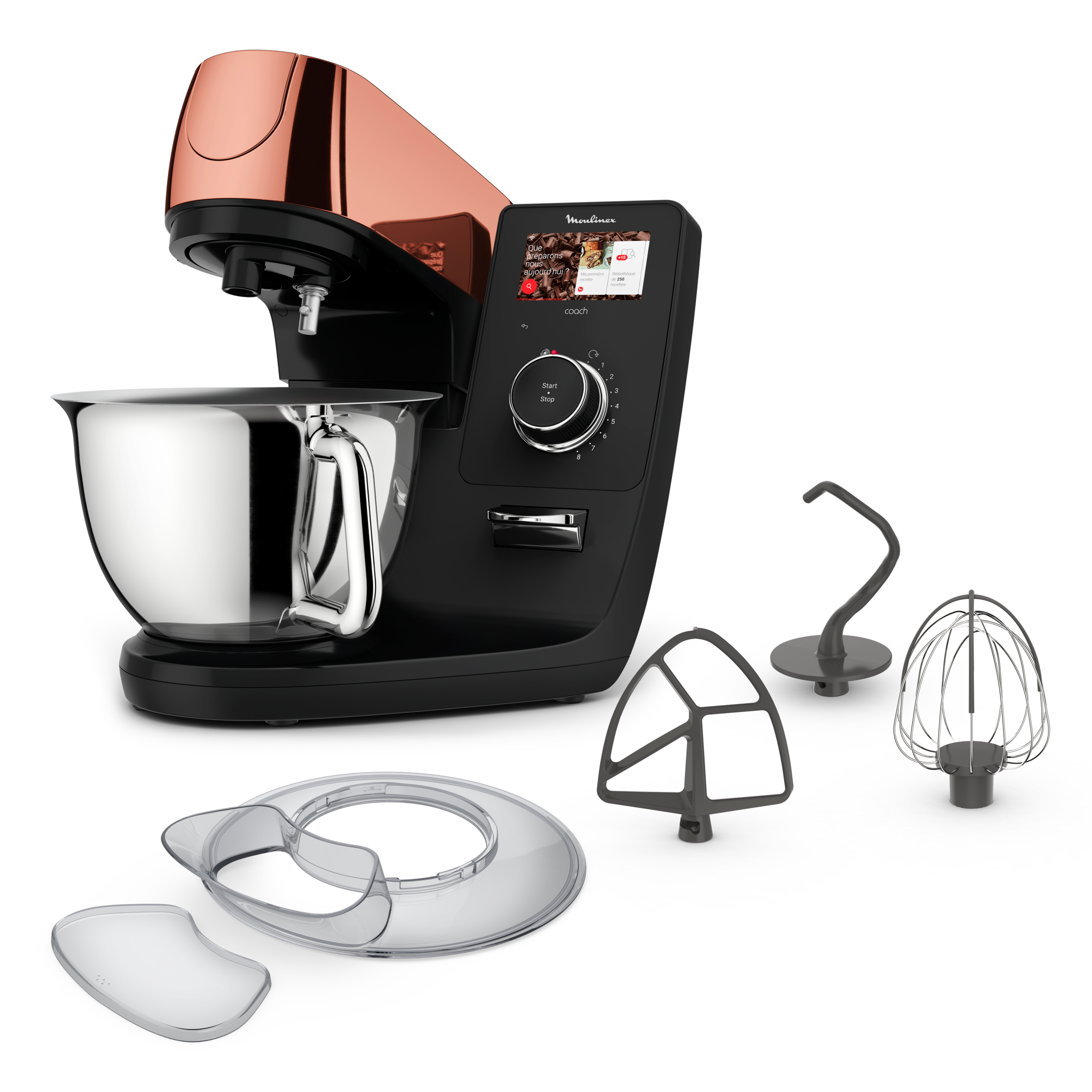 Robot pâtissier i-Coach Touch Terracotta