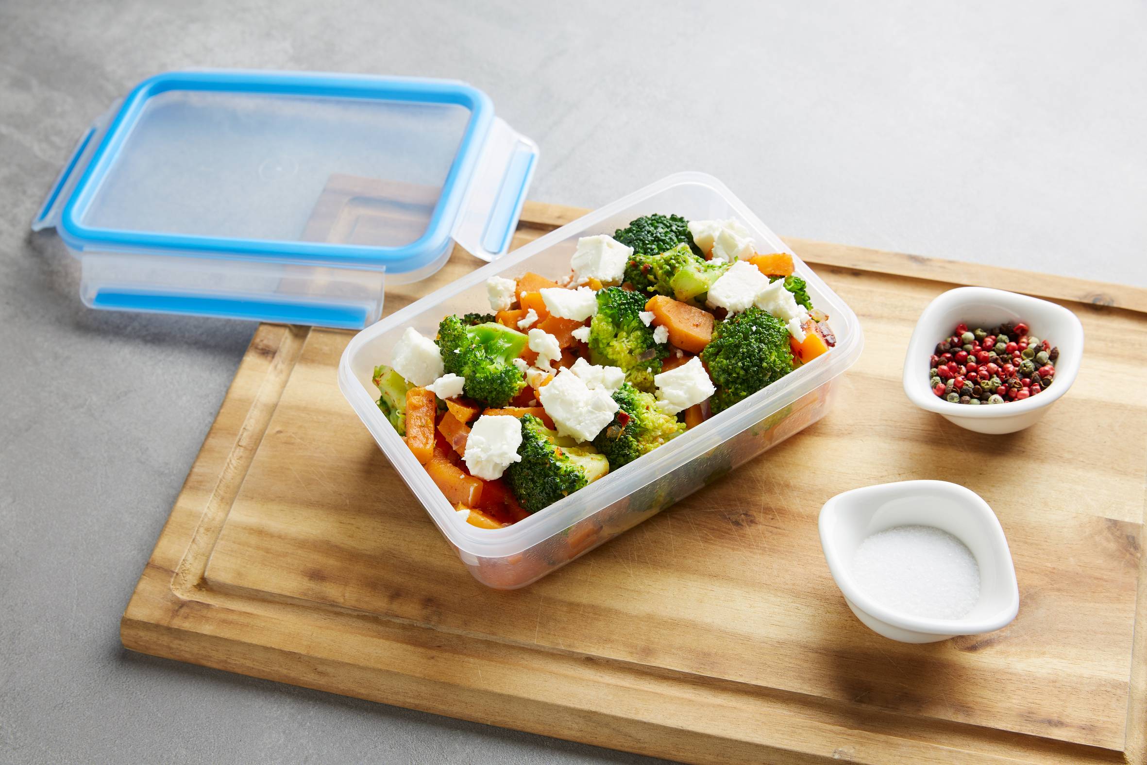 MasterSeal Fresh N1030710 Set de 5 boîtes de conservation - 0,8L