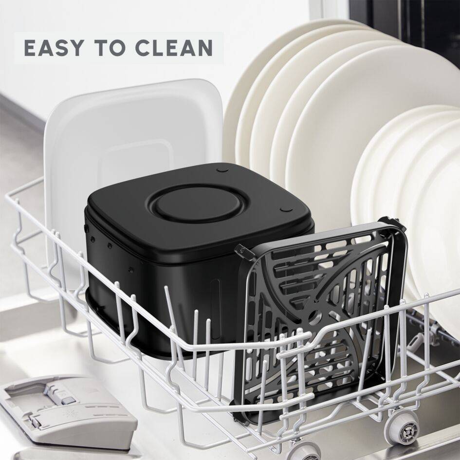 Easy Fry Silence 7L Vision opbergset, extra lade, rooster en deksel