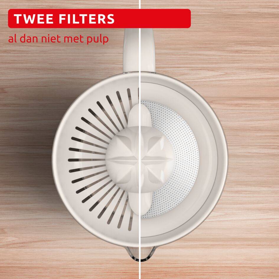 Morning Cutris – Elektrische citruspers PC2M0BE0 – 800 ml – 2 filters