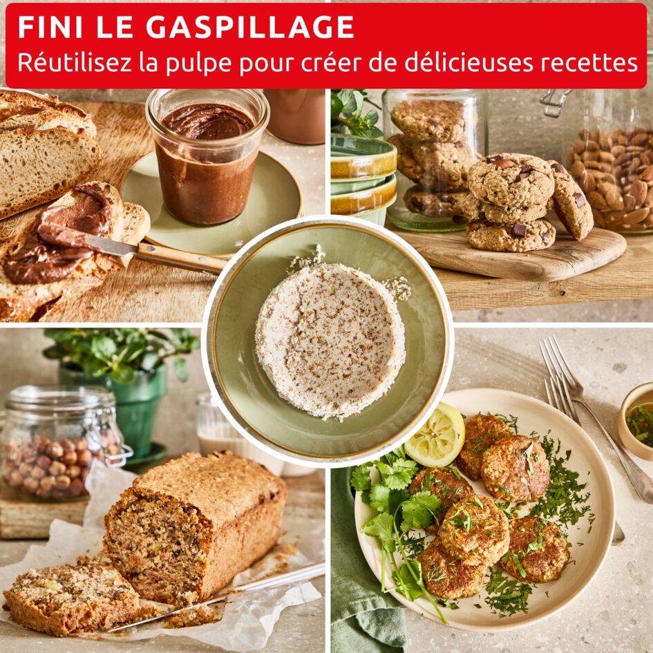 Easy Milker Quickchef + VD70PAE0 - Préparateur de lait végétal - Mixeur plongeant 