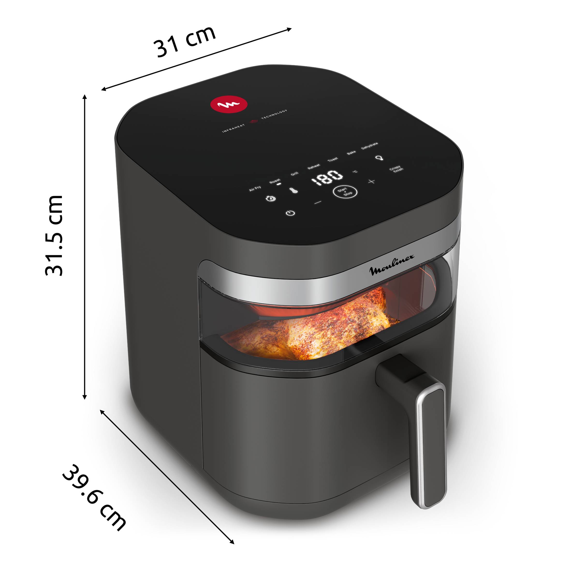 Easy Fry Infrared EZ832HF0 Air fryer - 8 programmes - 7L - Technologie infrarouge