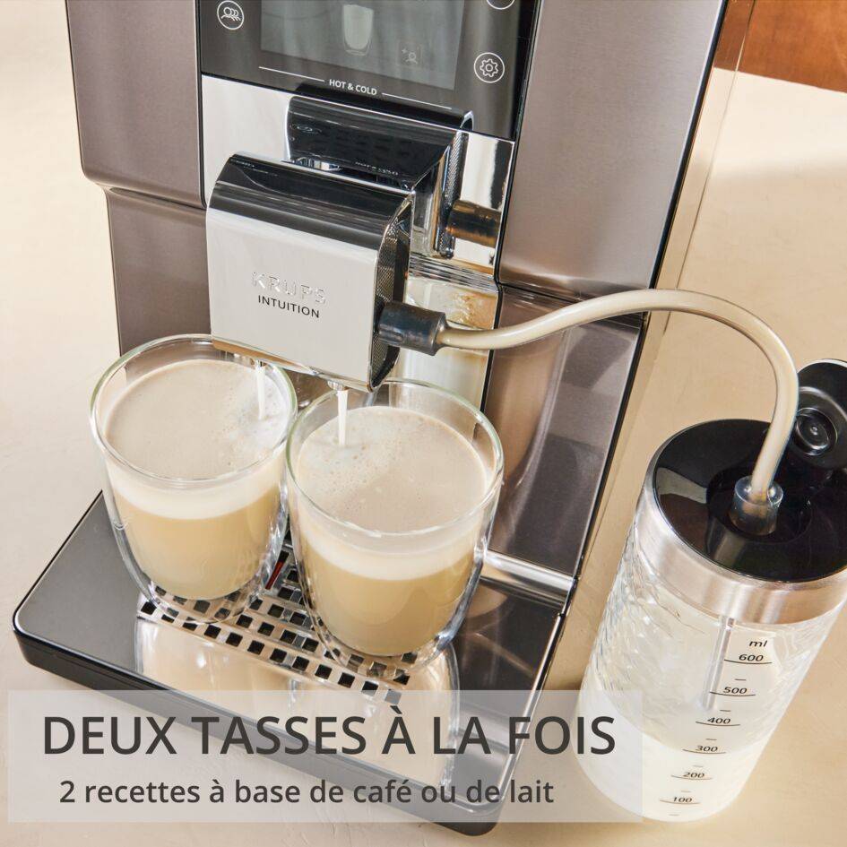 Intuition Experience Hot&Cold EA879EE0 Machine espresso automatique à grains - 36&nbsp;recettes - 3L