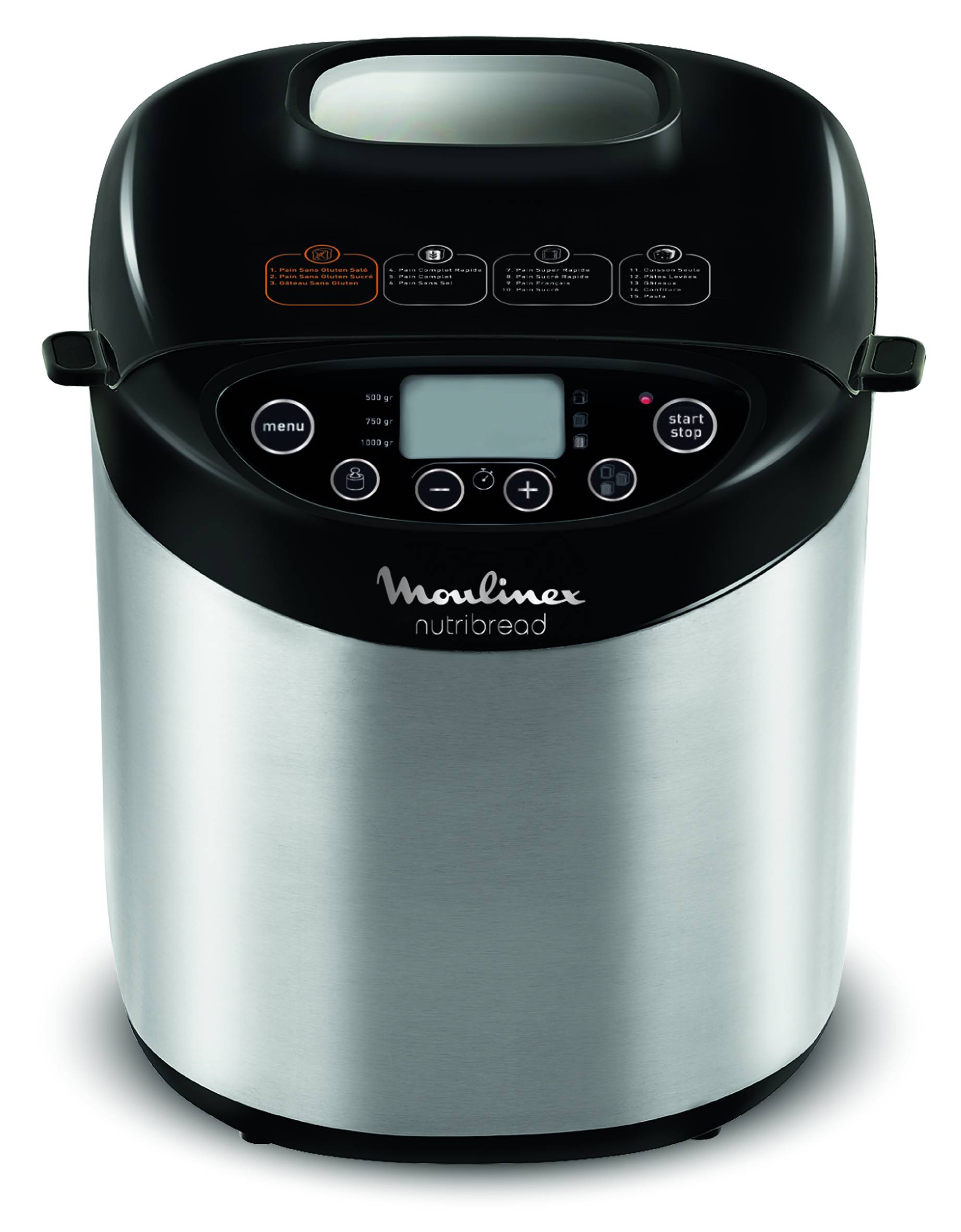 Machine à pain Nutribread 1kg Inox