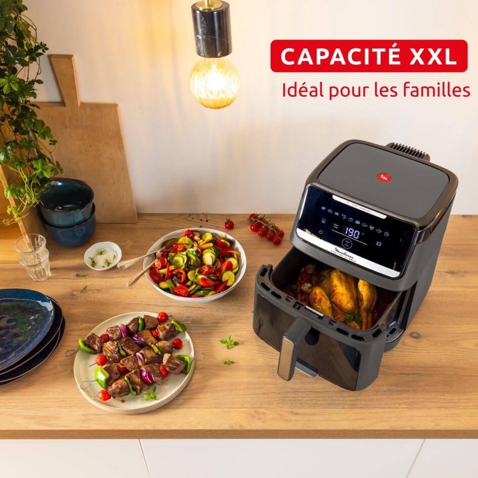Easy Fry Silence XXL EZ846HF0 Air fryer - 10 programmes - 7L - Technologie Silencieuse
