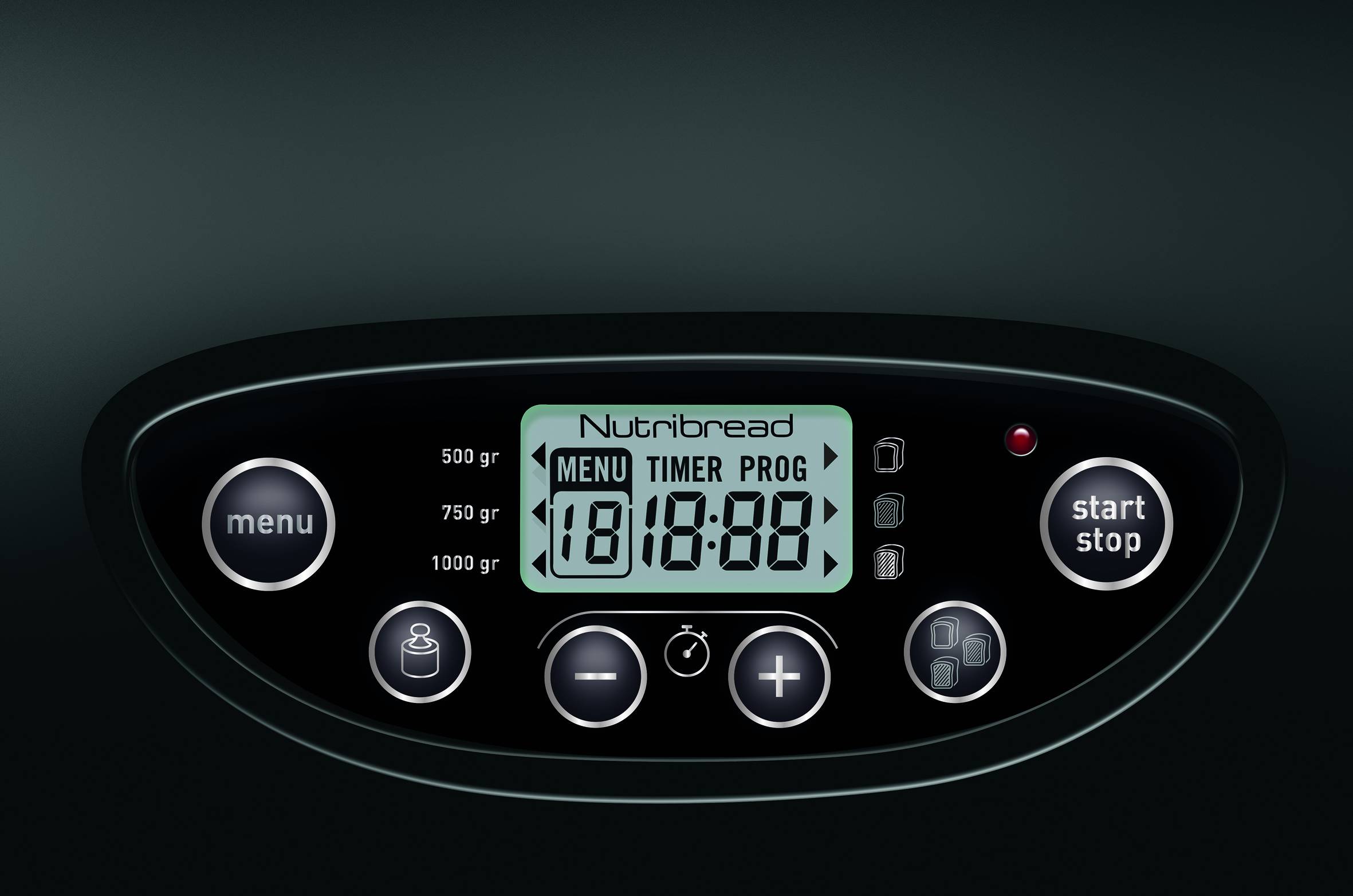 Machine à pain Nutribread 1kg Inox