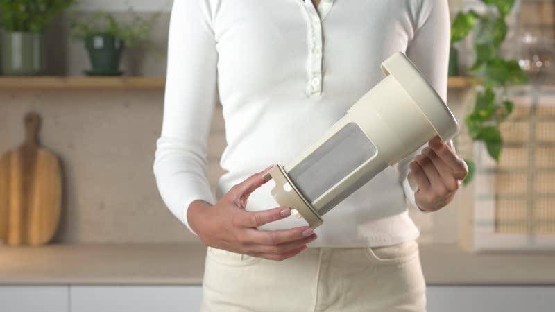 Easy Milker Quickchef + VD70PAE0 - Préparateur de lait végétal - Mixeur plongeant 