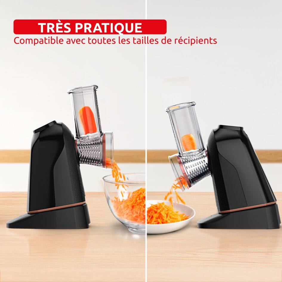 Fresh Express Twist DK8638E0 Coupe-légumes - 150W - 3 accessoires 