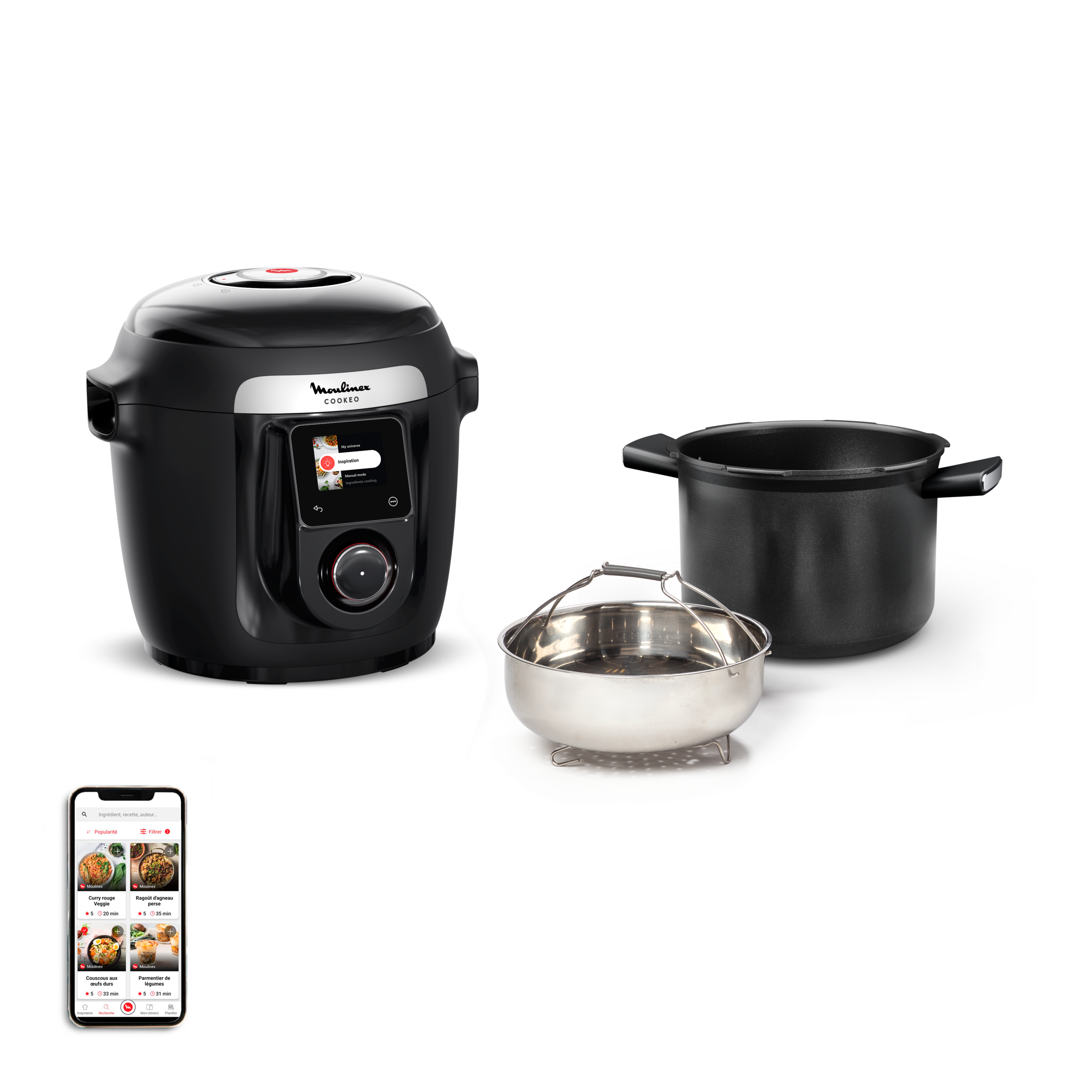 Cookeo Wifi 9-en-1 Noir