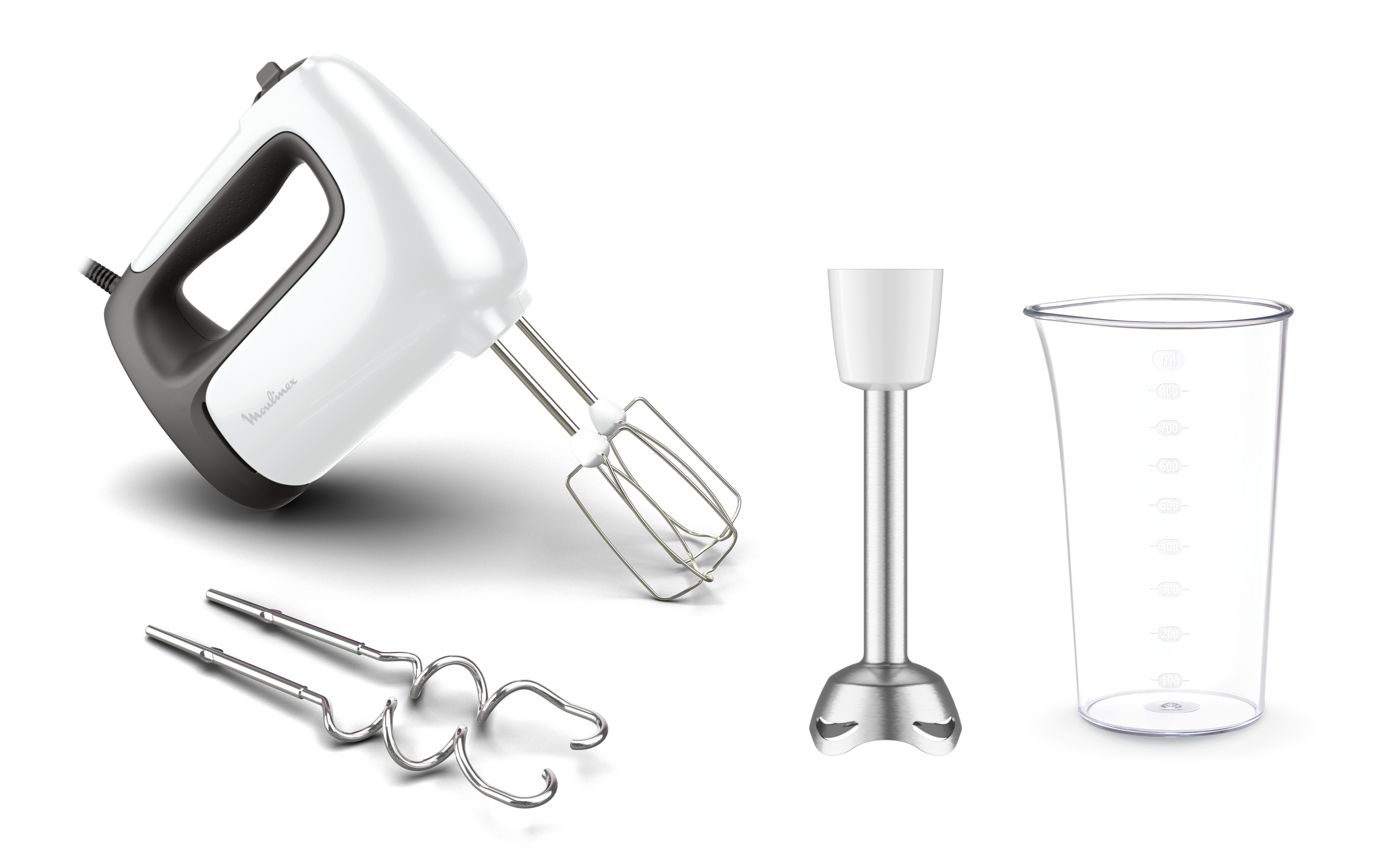 Prep'Mix HM462110 Handmixer - 500W - 6 accessoires