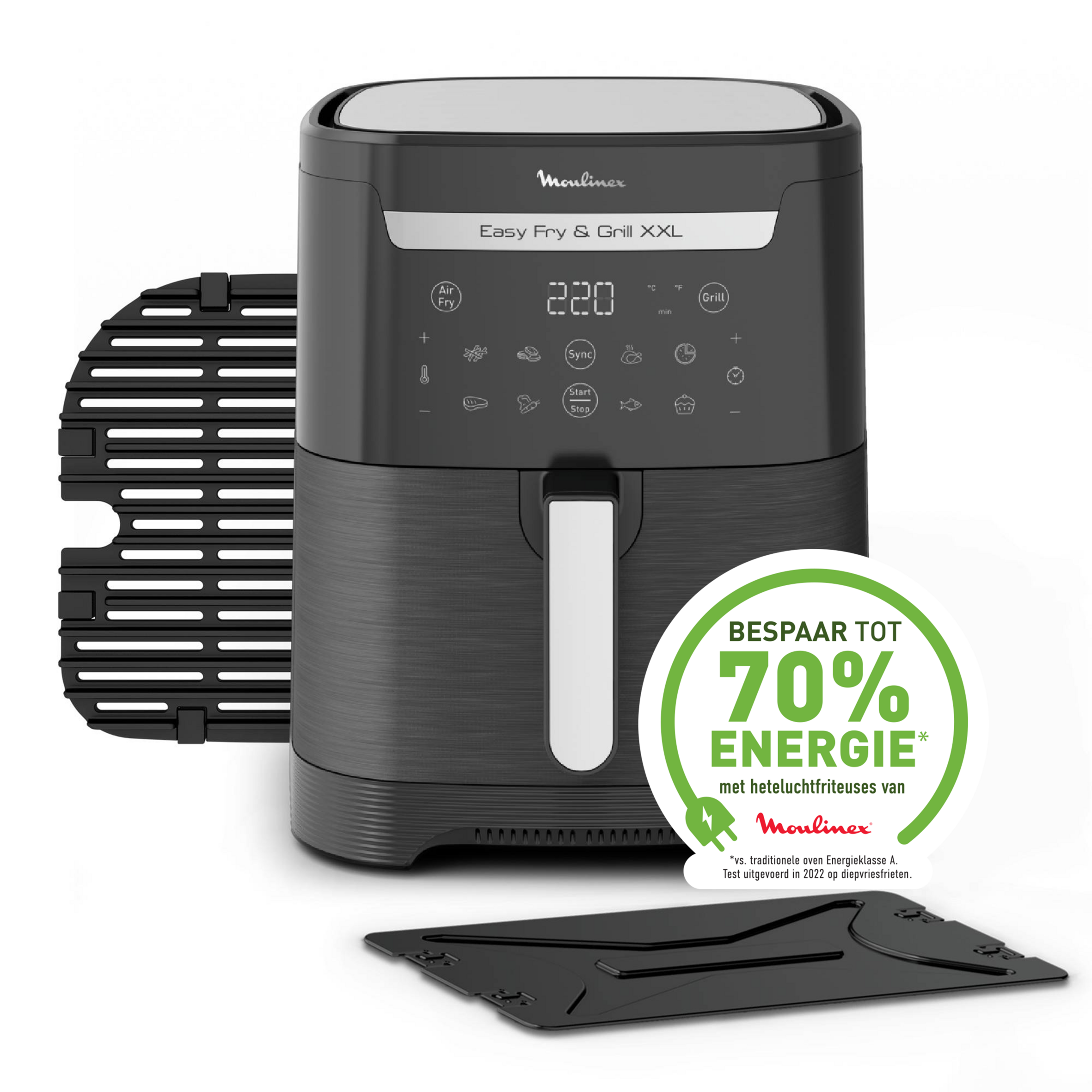 Easy Fry & Grill XXL Zwart