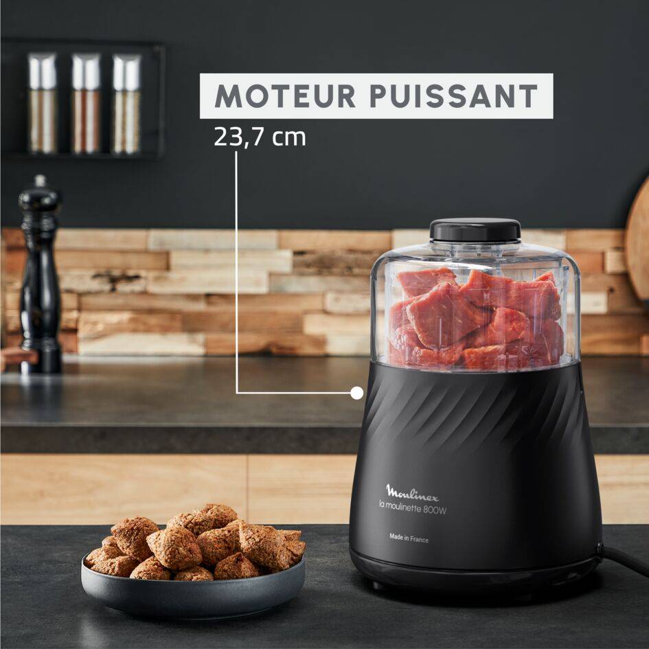 La Moulinette Intention DP710810 Hachoir - 800W - 4 fonctions