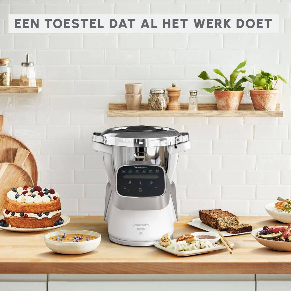 Companion Pro HF850810 Kookrobot - 12 programma's - 6 accessoires