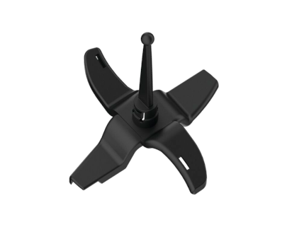 Zwart mengblad MS-652127