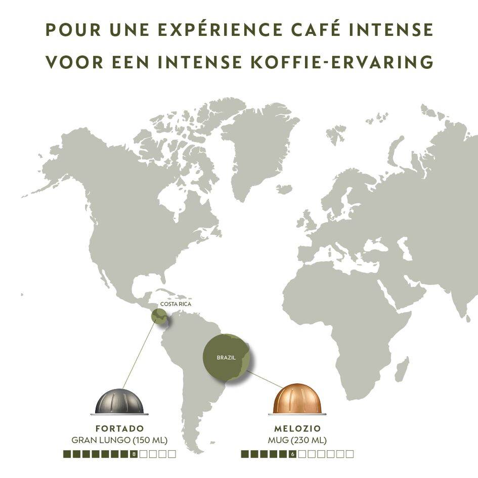 Nespresso Vertuo Pop YY5381FD Koffiemachine met capsules + Thermosbeker + 20 capsules