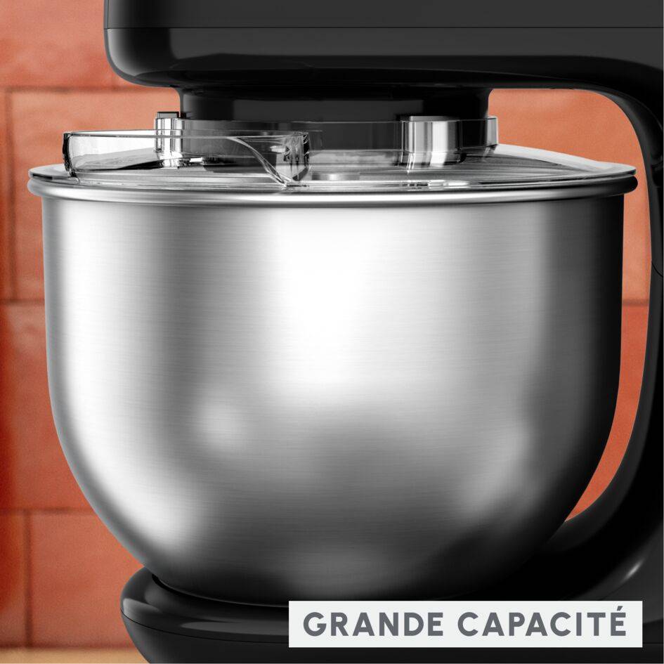 Robot pâtissier avec hachoir à viande Bake Essential, bol 4.8 L, kit de pâtisserie, 800 W