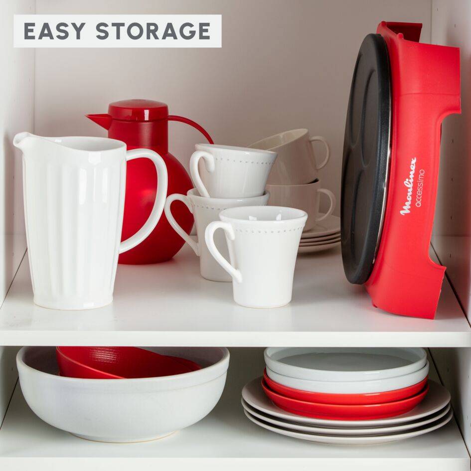 Accessimo PY312511 4 Appareil à crêpes - 4 empreintes + 5 accessoires