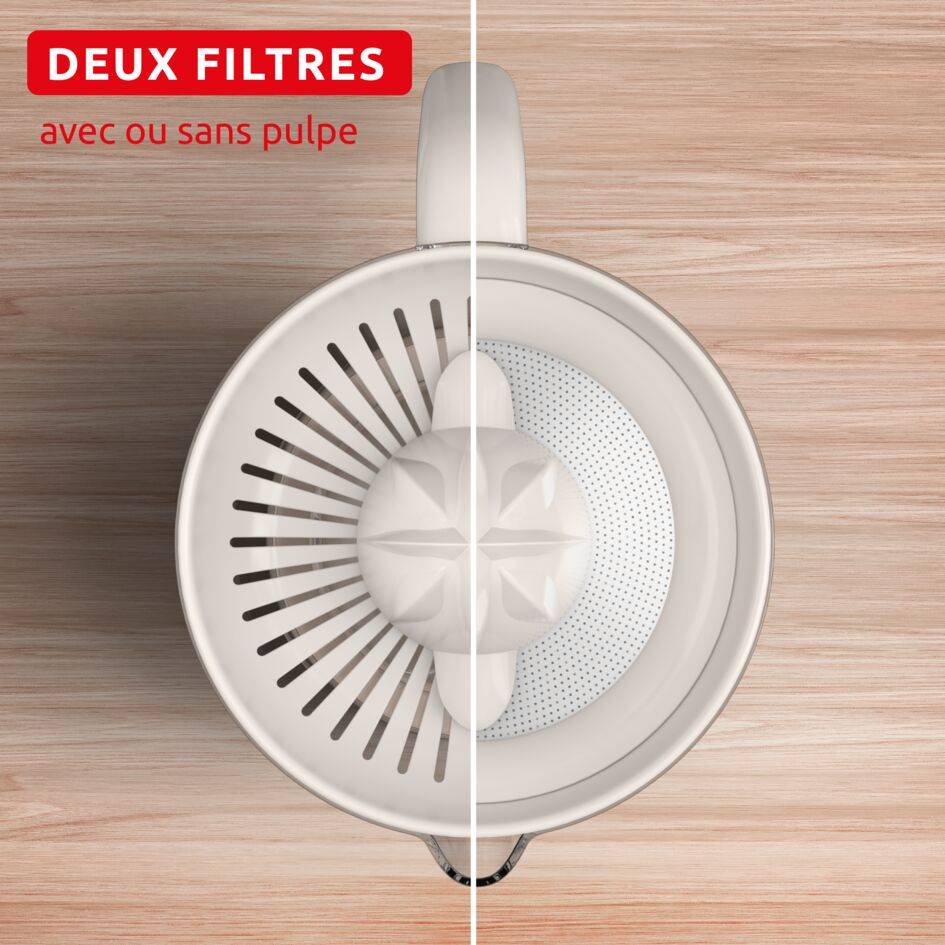 Morning Cutris - Presse-agrumes électrique PC2M0BE0 - 800 ML - 2 filtres