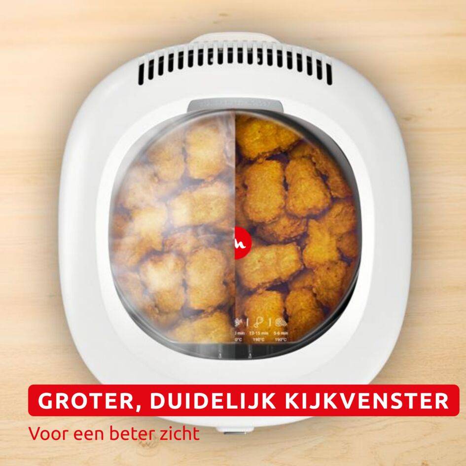 Filtra Vision AF2541E0 Friteuse - 1.900 W - 1,2 kg frietjes - Groot transparant kijkvenster