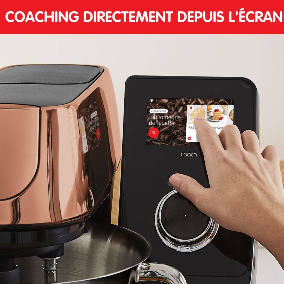 Robot pâtissier i-Coach Touch Terracotta