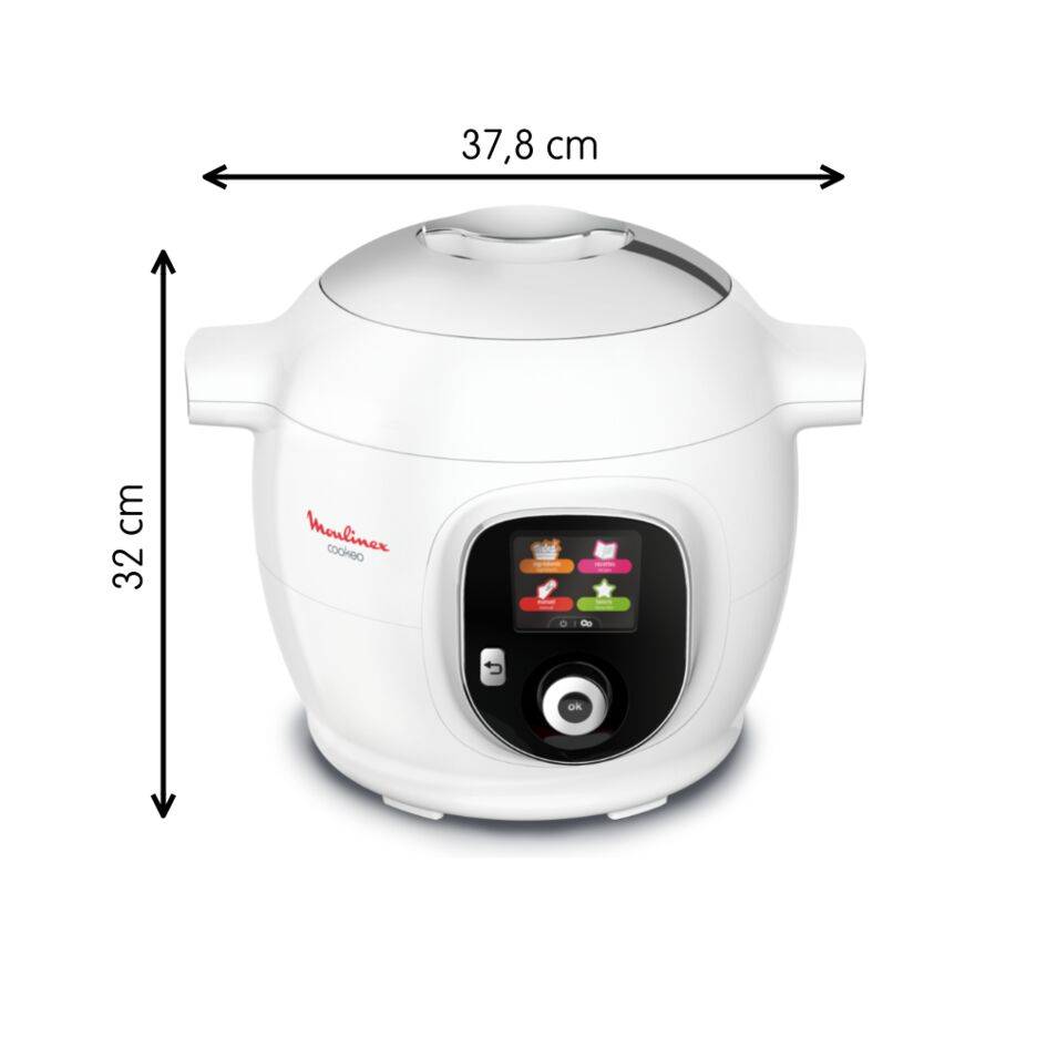 Cookeo CE700100 Intelligente hogedruk multicooker - 6 programma's - 100 recepten