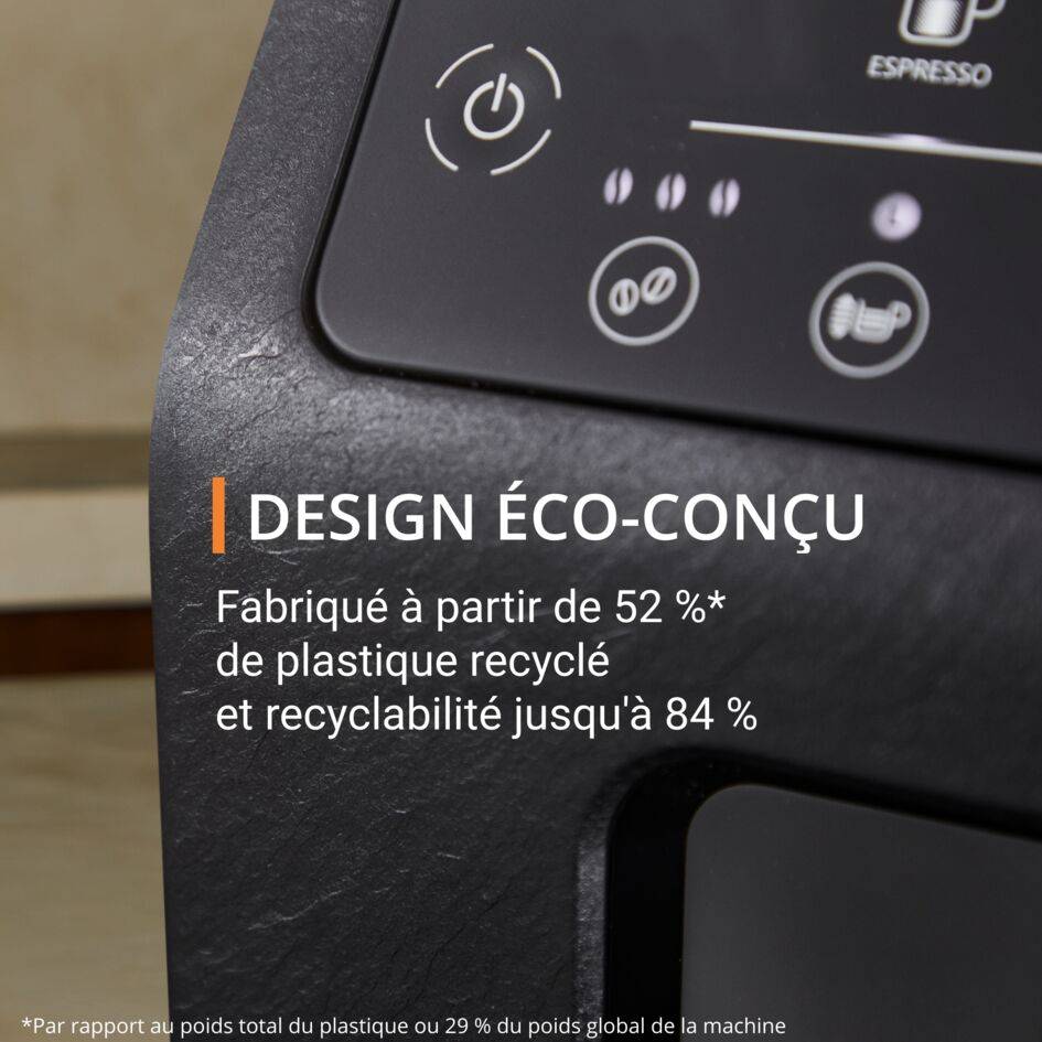 Evidence Eco-Design EA8968E0 Machine à Espresso automatique à grains - 5 recettes de café - Fonction One Touch Cappuccino