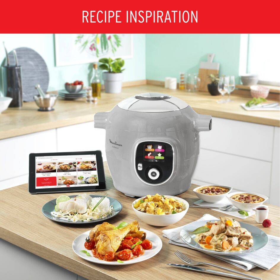 Cookeo+ CE854B10 Intelligente hogedruk multicooker - 6 programma's - 80 recepten