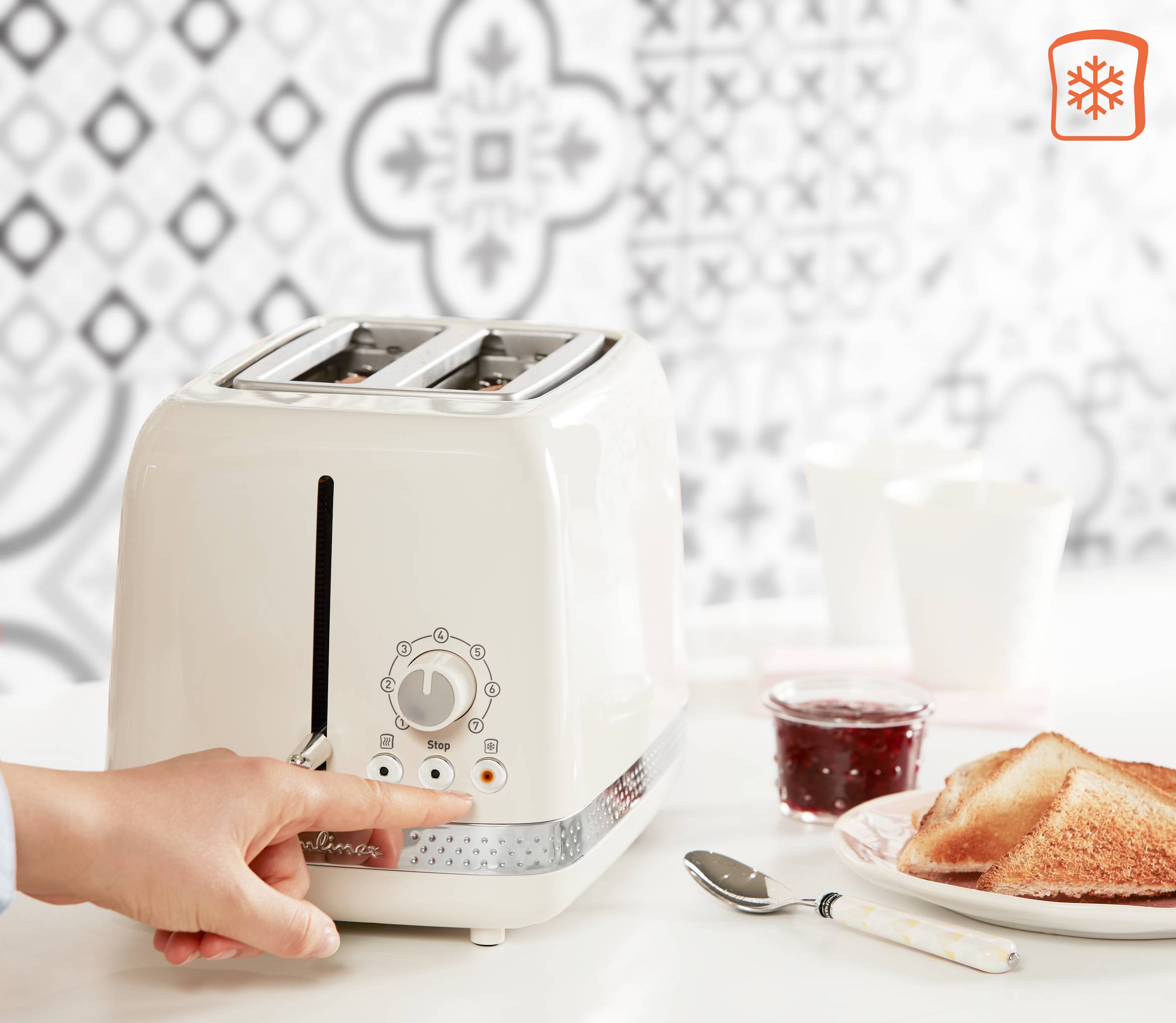 Soleil LT300A10 Grille-pain - 2 fentes courtes