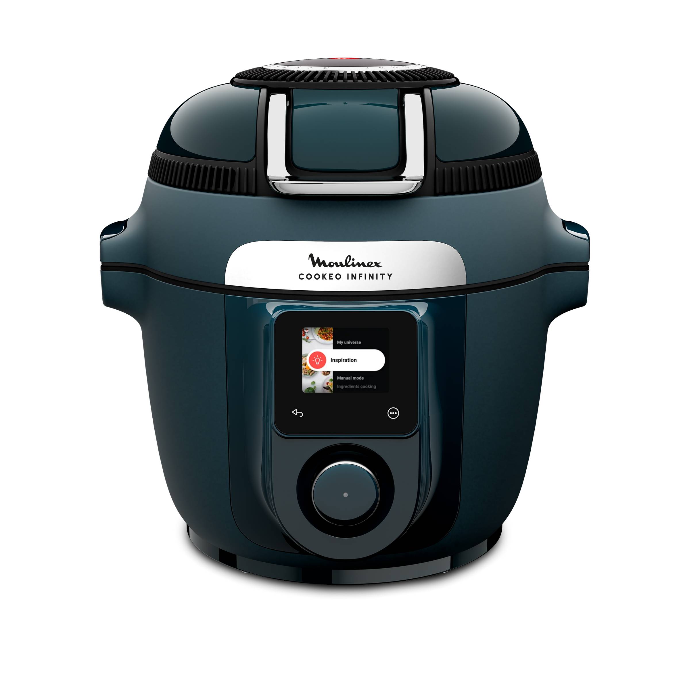 Cookeo Infinity CE97GUF0 Multicuiseur intelligent haute pression + air fryer - 17 programmes - Recettes illimitées - Connecté