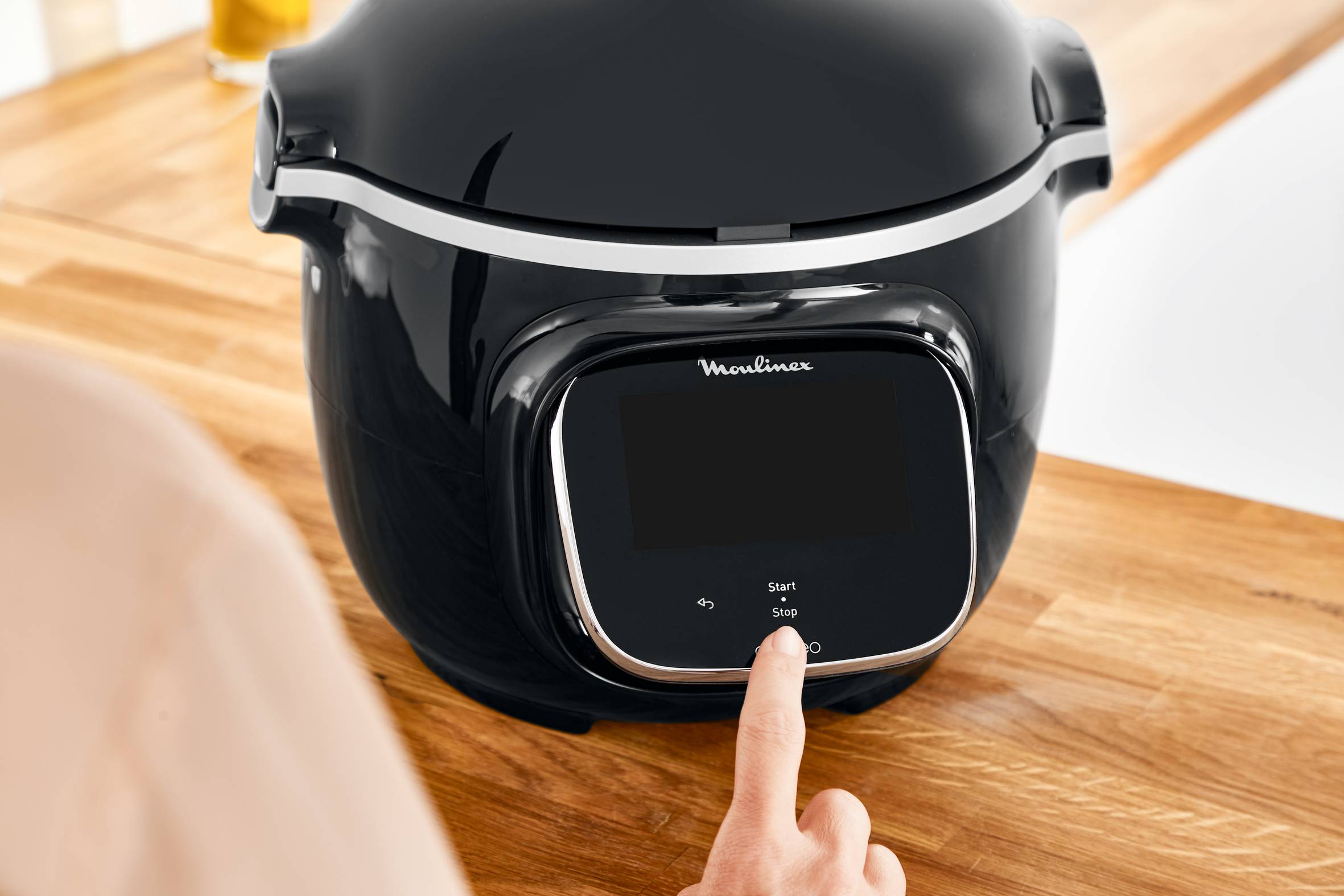 Cookeo Touch Wifi CE902800 Multicuiseur intelligent haute pression - 13 programmes - Recettes illimitées - Connecté