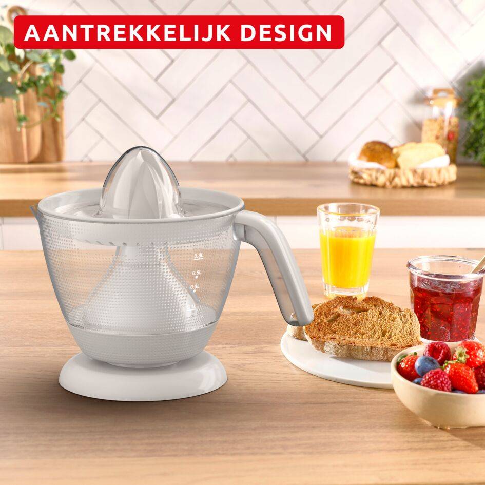 Morning Cutris – Elektrische citruspers PC2M0BE0 – 800 ml – 2 filters