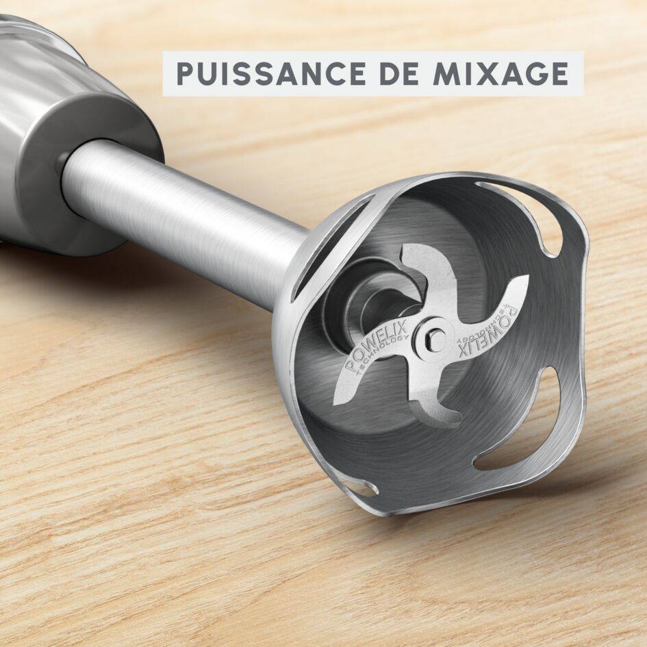 Quickchef+ DD672B10 Mixeur plongeant - 1000W - 1 accessoire - 20 vitesses