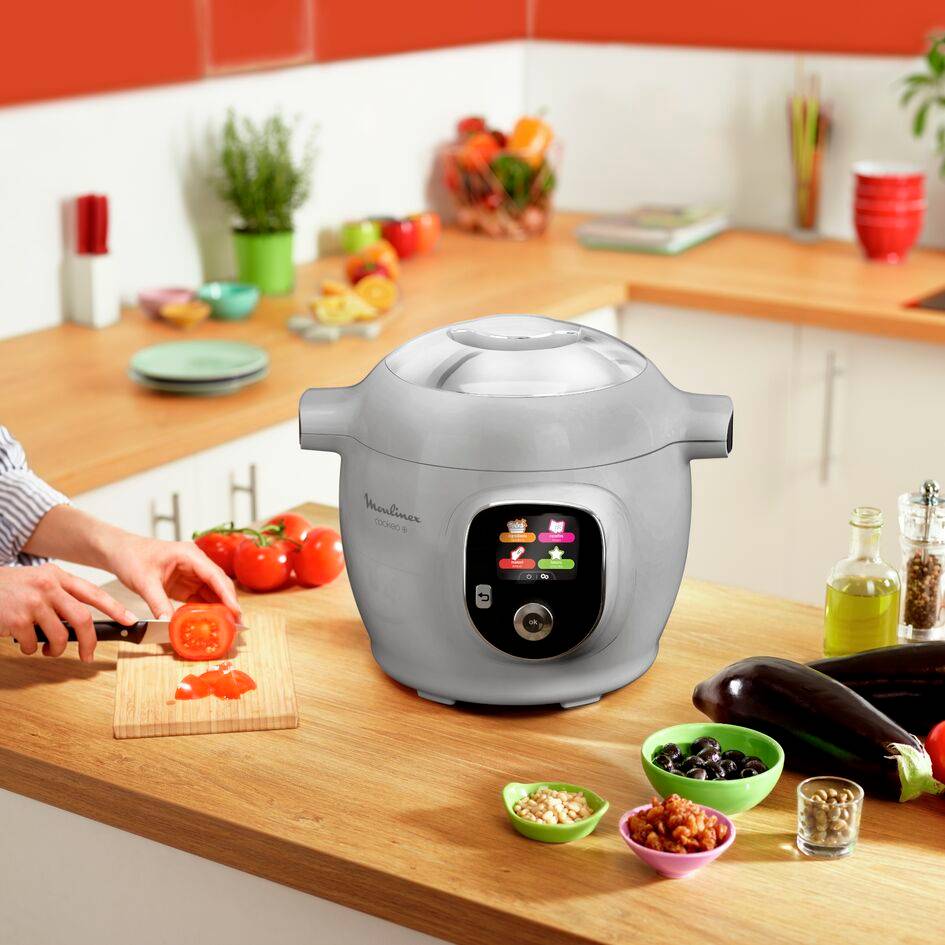 Moulinex Cookéo Slimme multikoker, 180 voorgeprogrammeerde recepten tot