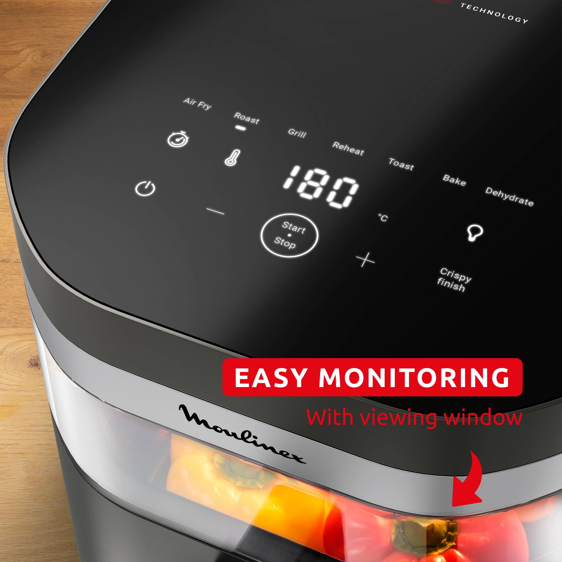 Easy Fry Infrared EZ832HF0 Air fryer - 8 programmes - 7L - Technologie infrarouge